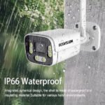 Oeil Caméra Bullet WiFi Full Couleur 3MP Extérieure – FOSVISION FS-C6F-W-3M (3MP)