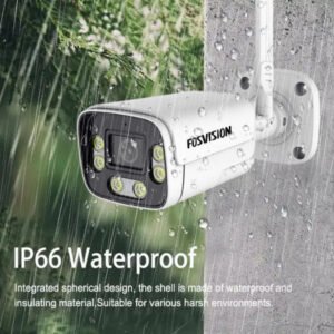 Oeil Caméra Bullet WiFi Full Couleur 3MP Extérieure – FOSVISION FS-C6F-W-3M (3MP)