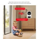 Caméra WiFi à double objectif 2MP+2MP – FOSVISION FS-P6S-W-4M (4MP)