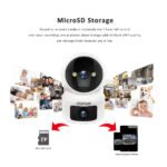 Caméra WiFi à double objectif 2MP+2MP – FOSVISION FS-P6S-W-4M (4MP)