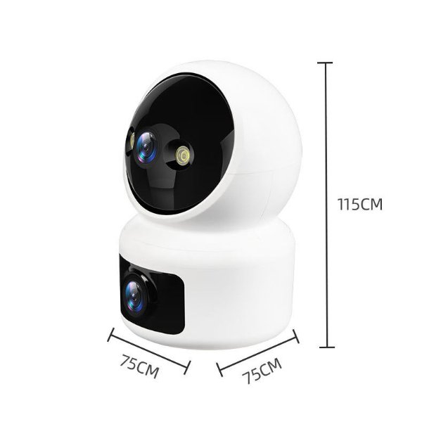 Caméra WiFi à double objectif 2MP+2MP – FOSVISION FS-P6S-W-4M (4MP)