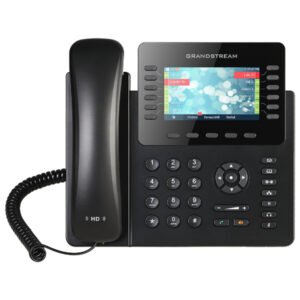 Téléphone IP professionnel | 12 lignes, 6 comptes SIP | Écran couleur 4,3 pouces | Double – GRANDSTREAM GXP2170