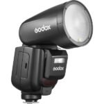 Flash Camera Professionnel avec Tête Ronde et Performance TTL Avancée (Disponible en – Godox V1 Pro