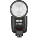 Flash Camera Professionnel avec Tête Ronde et Performance TTL Avancée (Disponible en – Godox V1 Pro