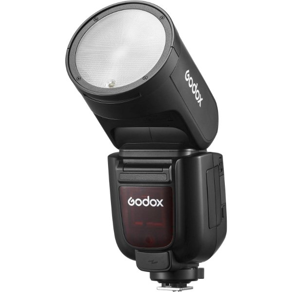 Flash Camera Professionnel avec Tête Ronde et Performance TTL Avancée (Disponible en – Godox V1 Pro
