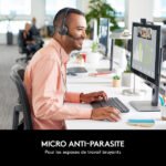 Casque Ordinateur USB Filaire Logitech H340 – Logitech USB Headset H340