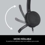 Casque Ordinateur USB Filaire Logitech H340 – Logitech USB Headset H340