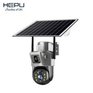 PTZ Caméra solaire 4G à double objectif – HEPU HP-CM04