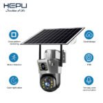 PTZ Caméra solaire 4G à double objectif – HEPU HP-CM04