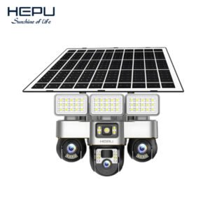 PTZ Caméra solaire WiFi à 3 objectif – HEPU HP-CM08