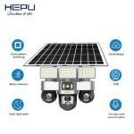 PTZ Caméra solaire WiFi à 3 objectif – HEPU HP-CM08