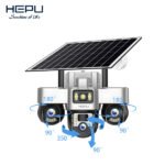 PTZ Caméra solaire 4G à 3 objectif – HEPU HP-CM09
