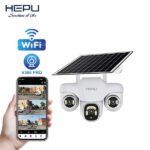 PTZ Caméra solaire 4G à 3 objectif – HEPU HP-CM10