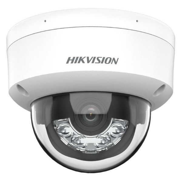 Caméra dôme IP intérieur jour/nuit IP67 – 4MP – PoE (Fast Ethernet) Smart Hybrid Light – HIKVISION DS-2CD1143G2-LIU (4MP)