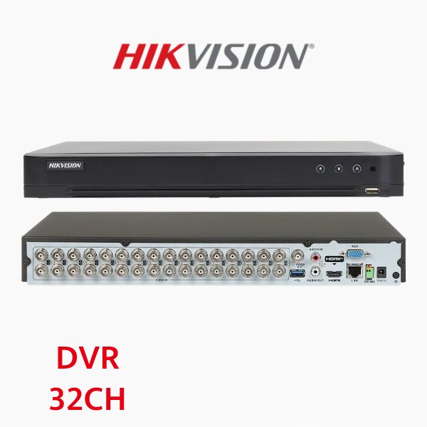 DVR 32 channels 1080p 1U H.265 AcuSense – HIKVISION IDS-7232HQHI-M2/S