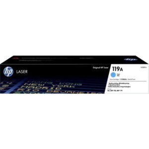 Toner HP 119A Cyan (700 pages à 5%) – HP 119A (W2091A) – Cyan (Original)