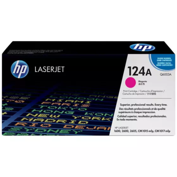 Toner HP 124A Magenta (2000 pages à 5%) – HP 124A (Q6003A) – Magenta (Copy)