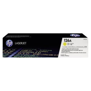 Toner HP 126A Jaune (1000 pages à 5%) – HP 126A (CE312A) – Jaune (Copy)