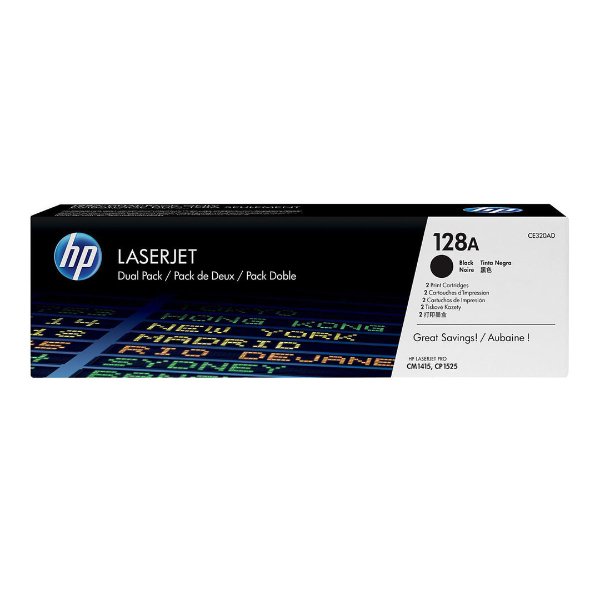 Toner HP 128A Noir (2000 pages à 5%) – HP 128A (CE320A) – Noir (Copy)