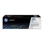 Toner HP 128A Cyan (1300 pages à 5%) – HP 128A (CE321A) – Cyan (Original)