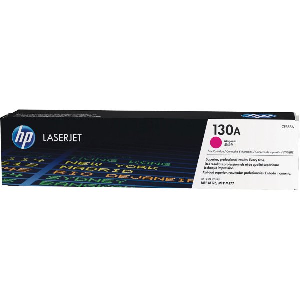 Toner HP 130A Magenta (1000 pages à 5%) – HP 130A (CF353A) – Magenta (Original)