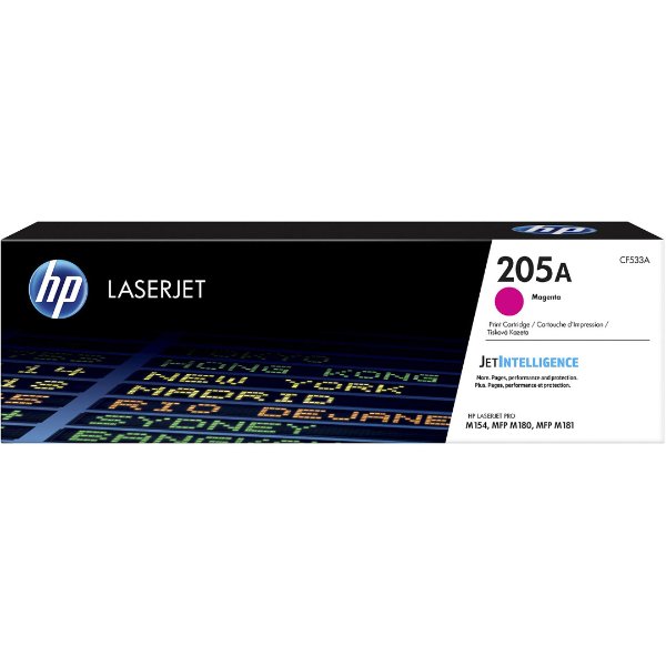 Toner HP 205A Magenta (900 pages à 5%) – HP 205A (CF533A) – Magenta (Original)
