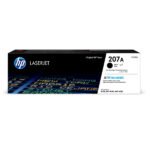 Toner HP 207A Noir (1250 pages à 5%) – HP 207A (W2210A) – Noir (Original)