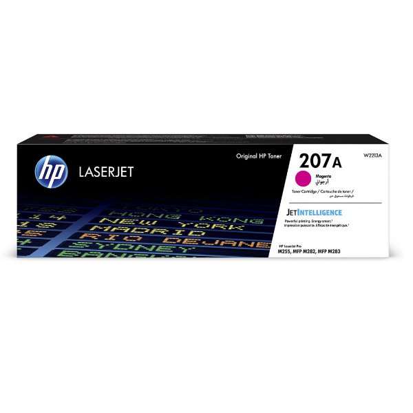 Toner HP 207A Magenta (1250 pages à 5%) – HP 207A (W2213A) – Magenta (Original)
