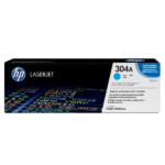 Toner HP 304A Cyan (2800 pages à 5%) – HP 304A (CC531A) – Cyan (Original)