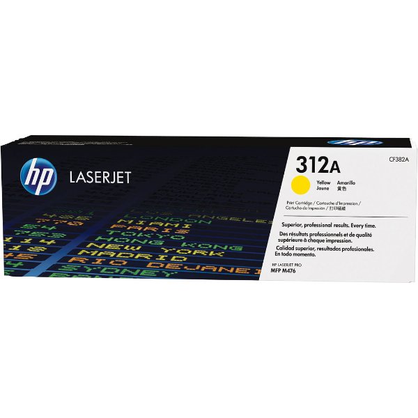 Toner HP 312A Jaune (2700 pages à 5%) – HP 312A (CF382A) – Jaune (Copy)