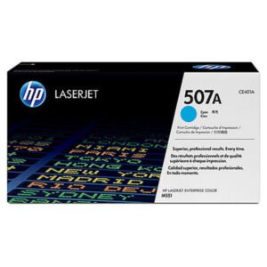 Toner HP 507A Cyan (6000 pages à 5%) – HP 507A (CE401A) – Cyan (Original)