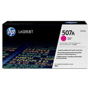 Toner HP 507A Magenta (6000 pages à 5%) – HP 507A (CE403A) – Magenta (Original)