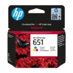 Cartouche HP 651 Couleur – 1ml – HP 651 Couleur (C2P11AE)