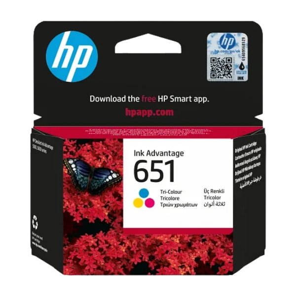 Cartouche HP 651 Couleur – 1ml – HP 651 Couleur (C2P11AE)