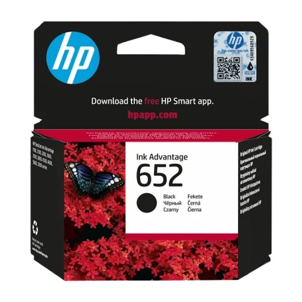 Cartouche HP 652 Noir – 7ml – HP 652 Noir (F6V25AE)
