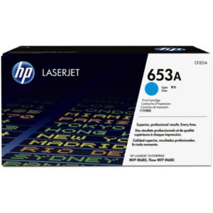 Toner HP 653A Cyan (16500 Pages à 5%) – HP 653A (CF321A) – Cyan (Original)