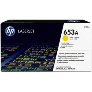 Toner HP 653A Jaune (16500 Pages à 5%) – HP 653A (CF322A) – Jaune (Original)