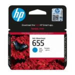 Cartouche HP 655 Cyan – 14ml – HP 655 Cyan (CZ110AE)