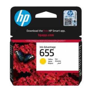 Cartouche HP 655 Jaune – 14ml – HP 655 Jaune (CZ112AE)