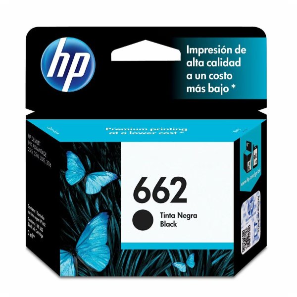 Cartouche HP 662 Noir – 2ml – HP 662 Noir (CZ103AL)
