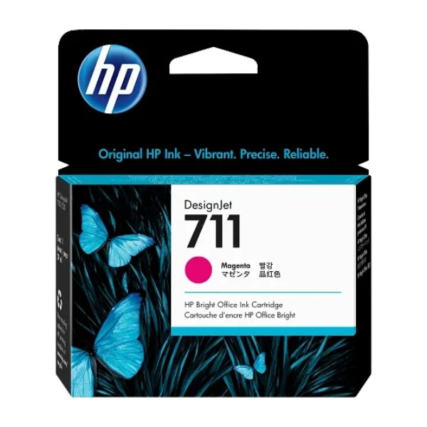 Cartouche HP 711 Magenta – 29ml – HP 711 Magenta (CZ131A)