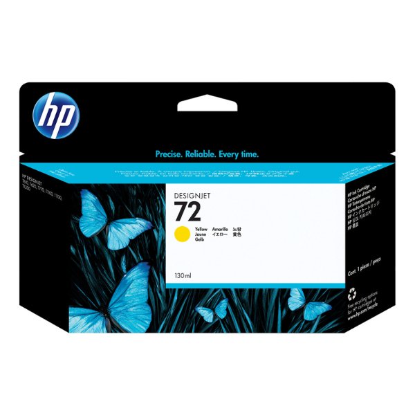Cartouche HP 72 Jaune – 130ml – HP 72 Jaune (C9373A)