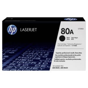 Toner HP 80A Noir (2700 pages à 5%) – HP 80A (CF280A) – Noir (Copy)