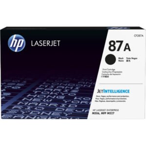 Toner HP 87A Noir (9000 pages à 5%) – HP 87A (CF287A) – Noir (Original)