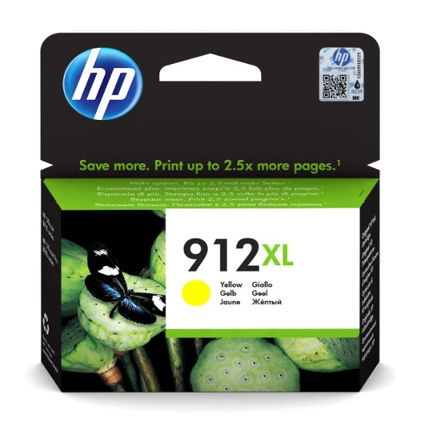 Cartouche HP 912XL Jaune – 9,9ml – HP 912XL Jaune (3YL83AE)
