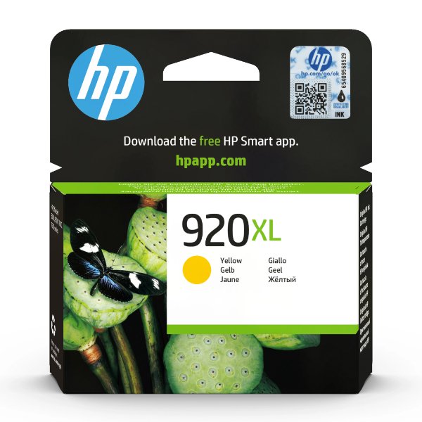Cartouche HP 920XL Jaune – 6ml – HP 920XL Jaune (CD974AE)