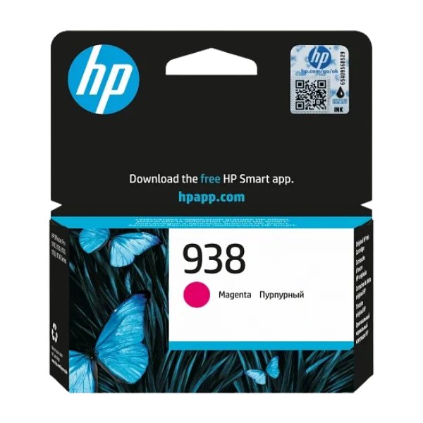 Cartouche HP 938 Magenta – 800 pages – HP 938 Magenta (4S6X6PE)
