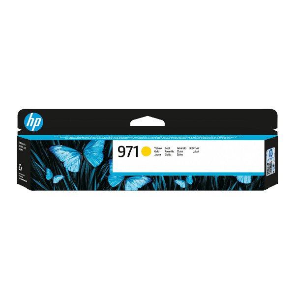 Cartouche HP 971 Jaune – 24,5ml – HP 971 Jaune (CN624AE)