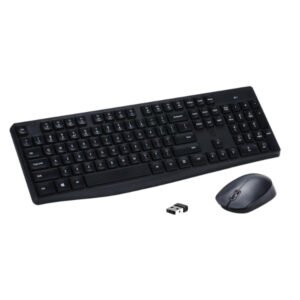 Ensemble clavier + souris sans fil connectivité avec Dongle USB – QWERTY, Anglais – HP CS10 (Original)