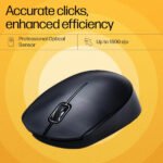 Ensemble clavier + souris sans fil connectivité avec Dongle USB – QWERTY, Anglais – HP CS10 (Original)